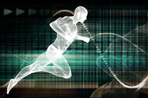 Fernlehrgang: Sportprävention - Sports Therapy and Healthcare Science for Sports 3d Illustration Render
