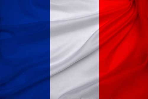 Französisch im Fernstudium erlernen | Frankreich Flagge
